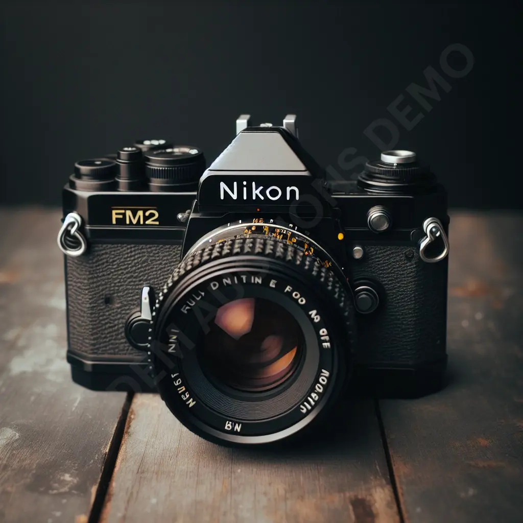 Vintage Nikon 35mm Camera Image 1++