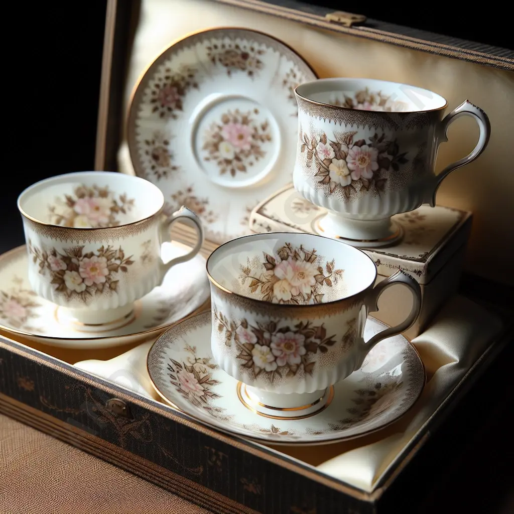 Vintage Teacup Set Image 1++